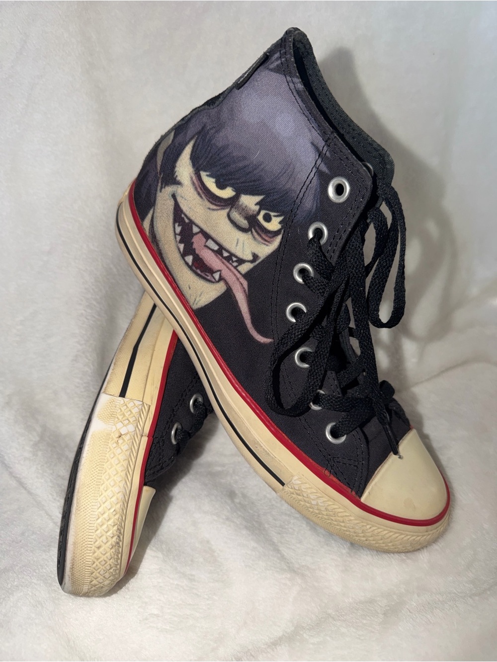 Rare 2012 Converse x Gorillaz Murdoc Chuck Taylor High Tops Unisex M5 W7